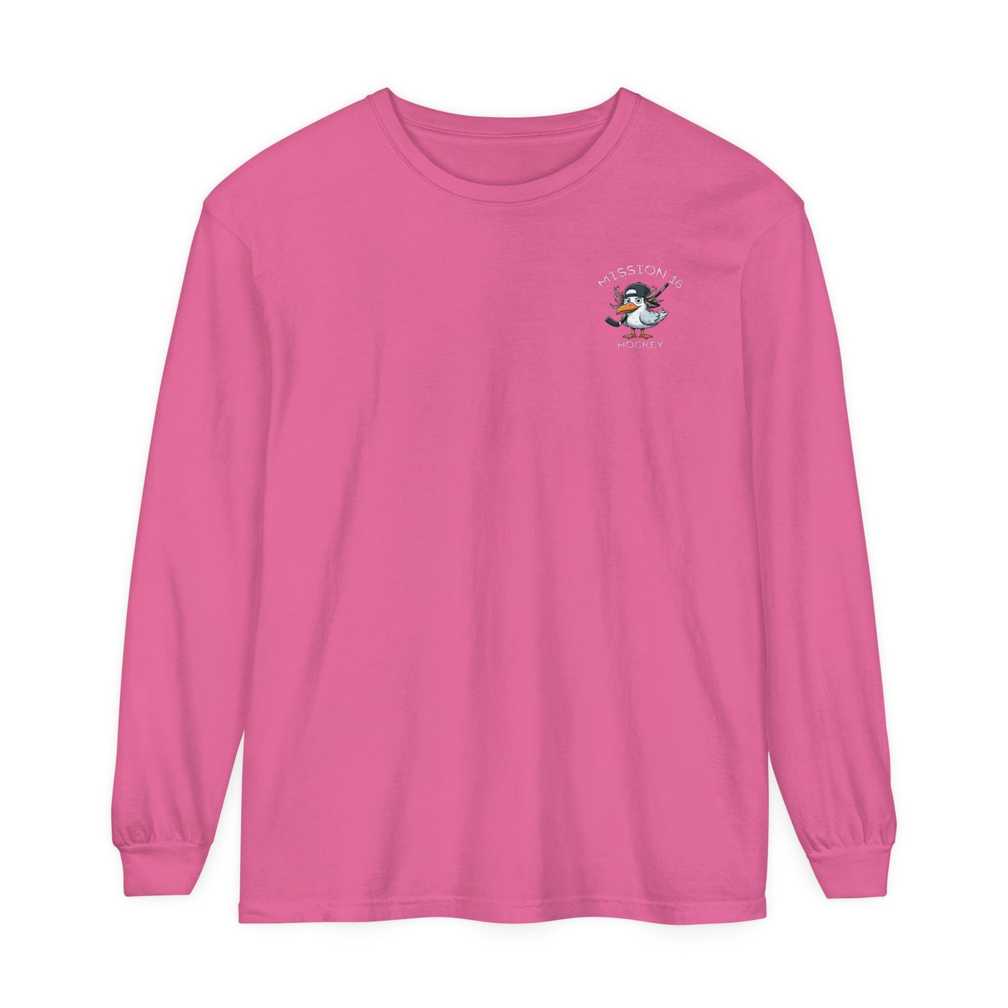 Mission 16 Gull Unisex Garment-dyed Long Sleeve T-Shirt