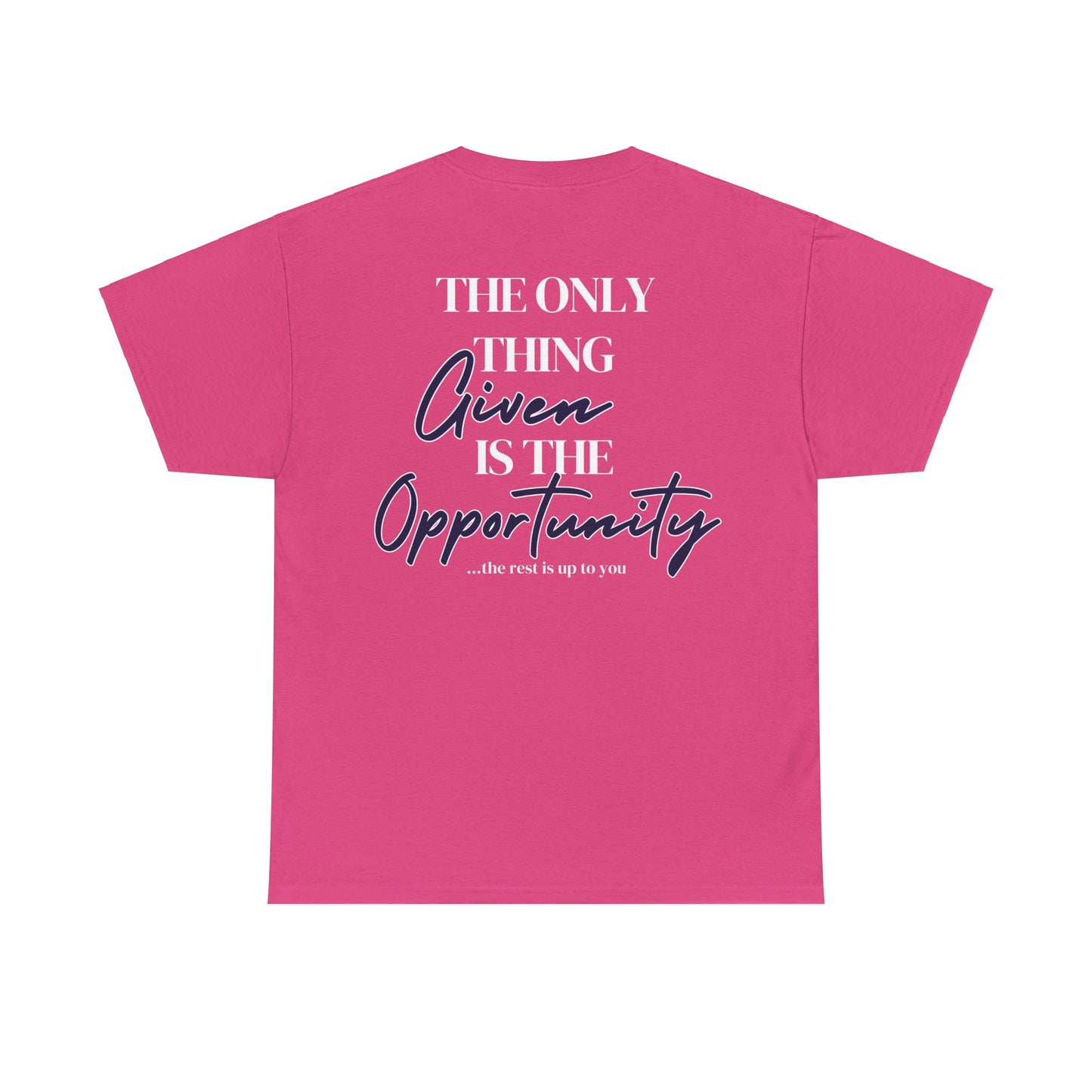 Motivation Opportunity Unisex Heavy Cotton Tee